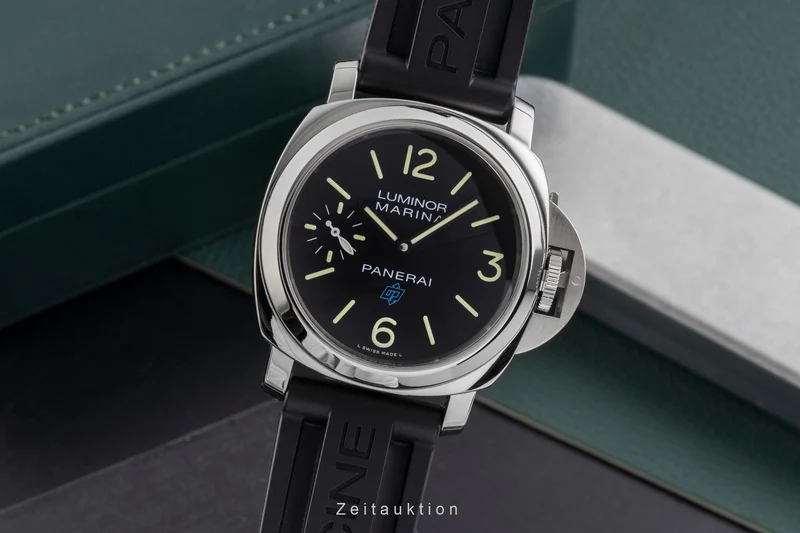 Panerai Luminor Marina steel manual winding men's watch PAM00777 LP: 6200EUR [2600162]