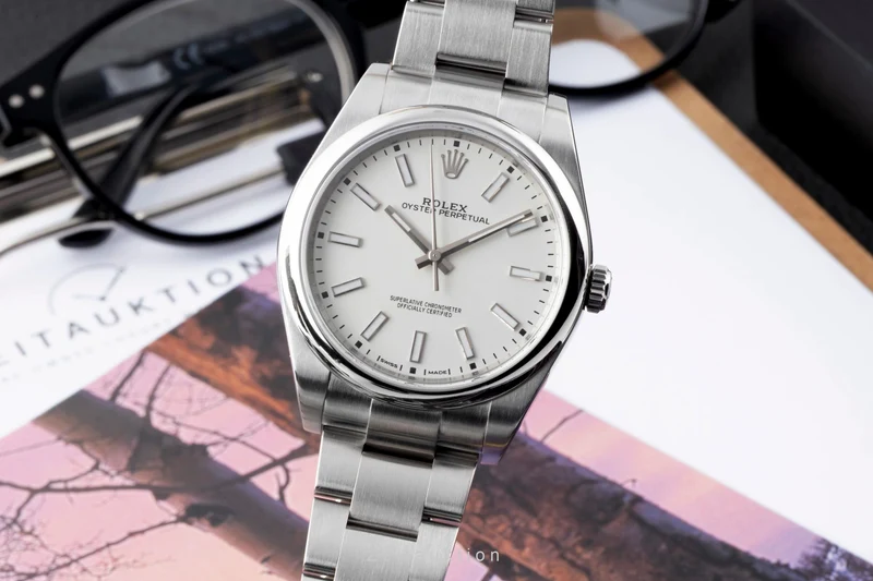Rolex Oyster Perpetual steel automatic men's watch 114300 [2600719]