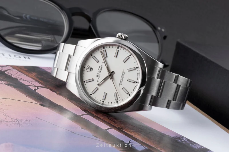 Rolex Oyster Perpetual steel automatic men's watch 114300 [2600719]