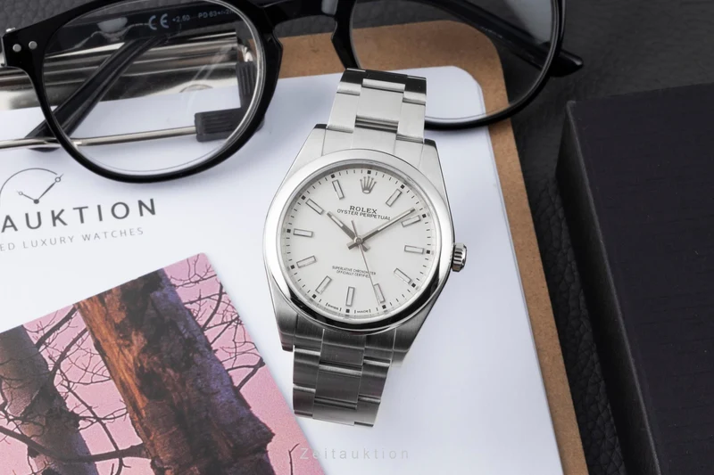 Rolex Oyster Perpetual steel automatic men's watch 114300 [2600719]