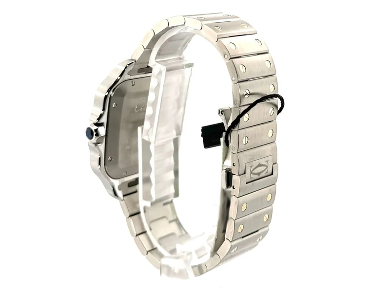 Cartier Santos de Cartier W2SA0030 Edelstahl Gelbgold großes Modell