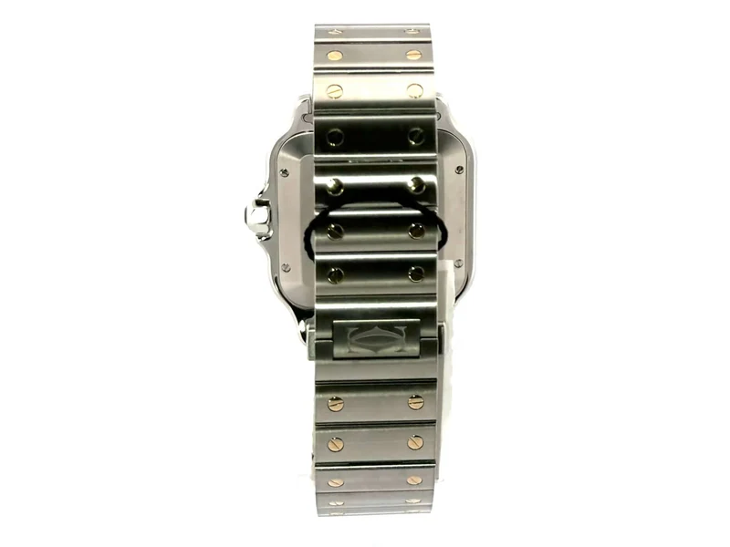 Cartier Santos de Cartier W2SA0030 Edelstahl Gelbgold großes Modell