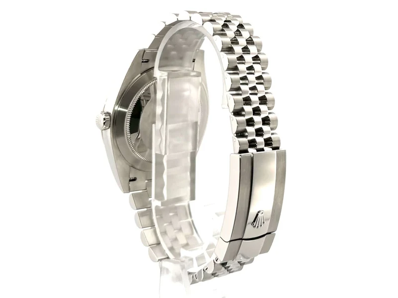 Rolex Datejust 41 Edelstahl Weißgold 126334 Blau Jubile-Band