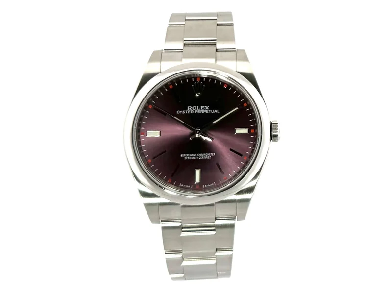 Rolex Oyster Perpetual 39 red grape 114300