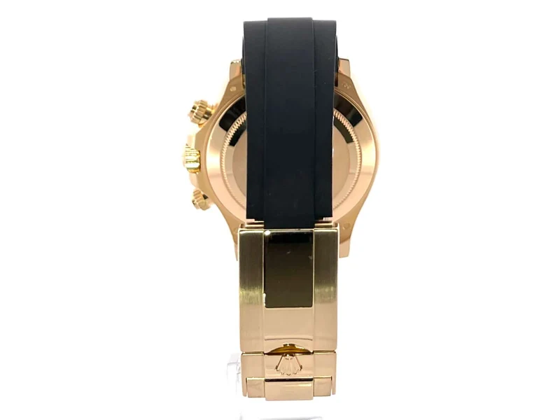 Rolex Daytona 116518LN Gelbgold Oysterflex Champagnerfarben