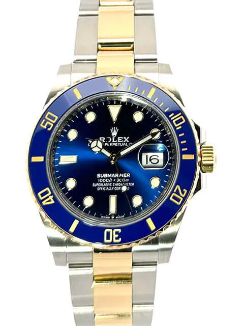 Rolex Submariner Date 41 Edelstahl Gelbgold 126613LB