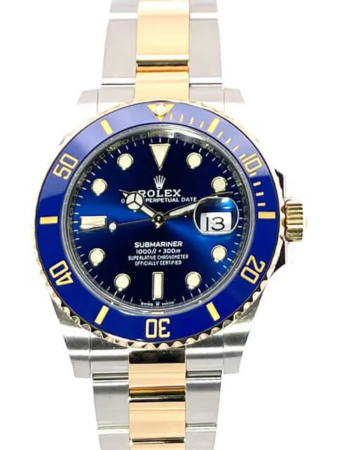 Rolex Submariner Date 41 Edelstahl Gelbgold 126613LB