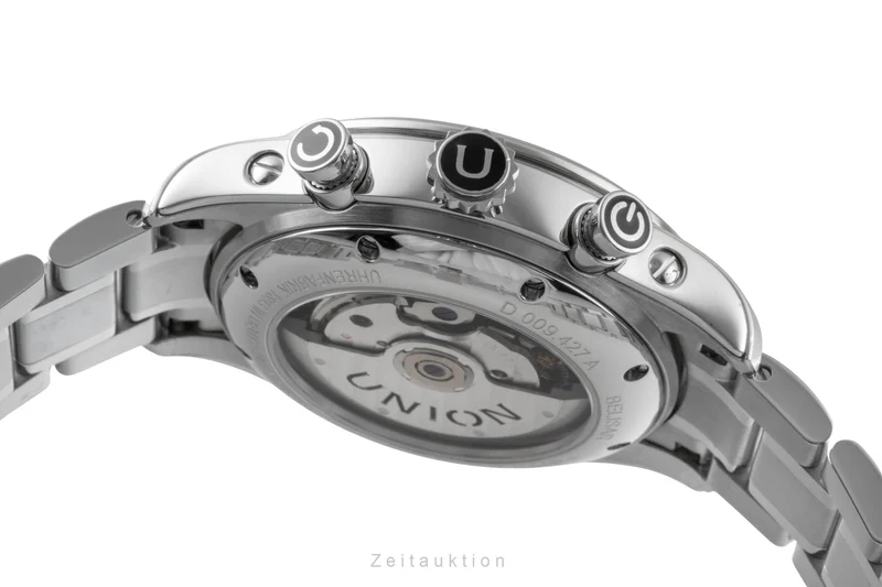 Union Glashütte Belisar chronograph steel automatic men's watch D009.427.16.052.00 LP: 3100EUR [2600263]