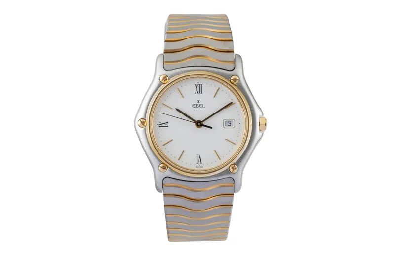 Ebel Classic Wave steel / gold quartz unisex 183909 LP: 2350EUR [2600627]