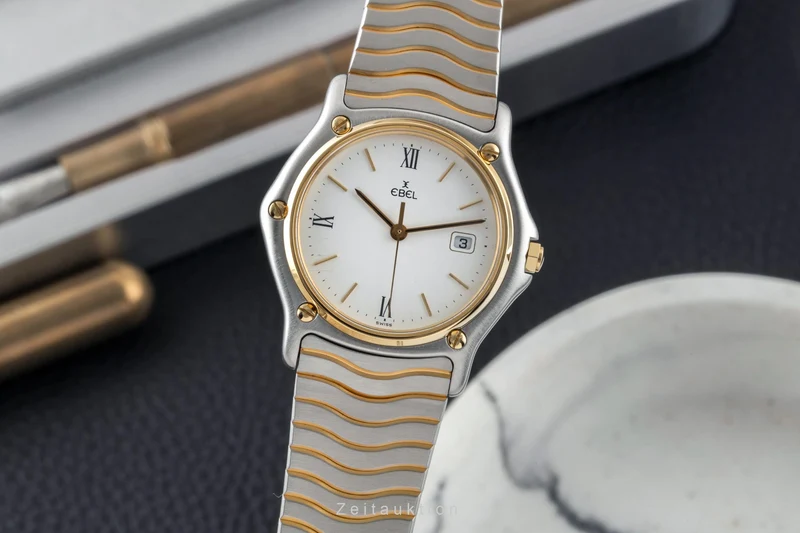 Ebel Classic Wave steel / gold quartz unisex 183909 LP: 2350EUR [2600627]