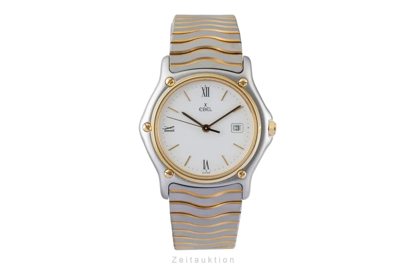 Ebel Classic Wave steel / gold quartz unisex 183909 LP: 2350EUR [2600627]