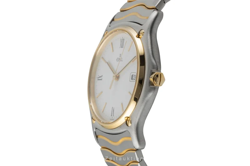 Ebel Classic Wave steel / gold quartz unisex 183909 LP: 2350EUR [2600627]