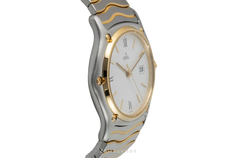 Ebel Classic Wave steel / gold quartz unisex 183909 LP: 2350EUR [2600627]