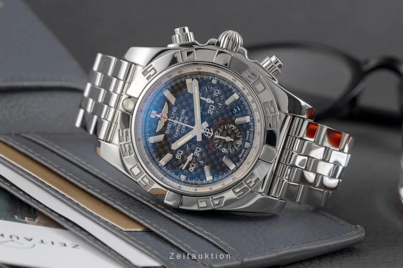 Breitling Chronomat 44 chronograph steel automatic men's watch AB011012/BE69/388A [2600304]