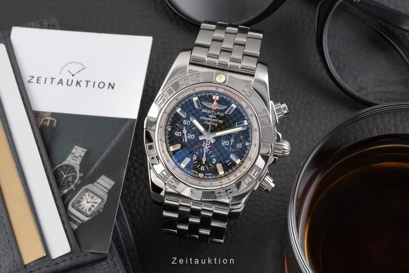 Breitling Chronomat 44 chronograph steel automatic men's watch AB011012/BE69/388A [2600304]