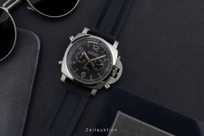 Panerai Luminor chronograph titanium automatic men's watch PAM00652 LP: 18900EUR [2600766]