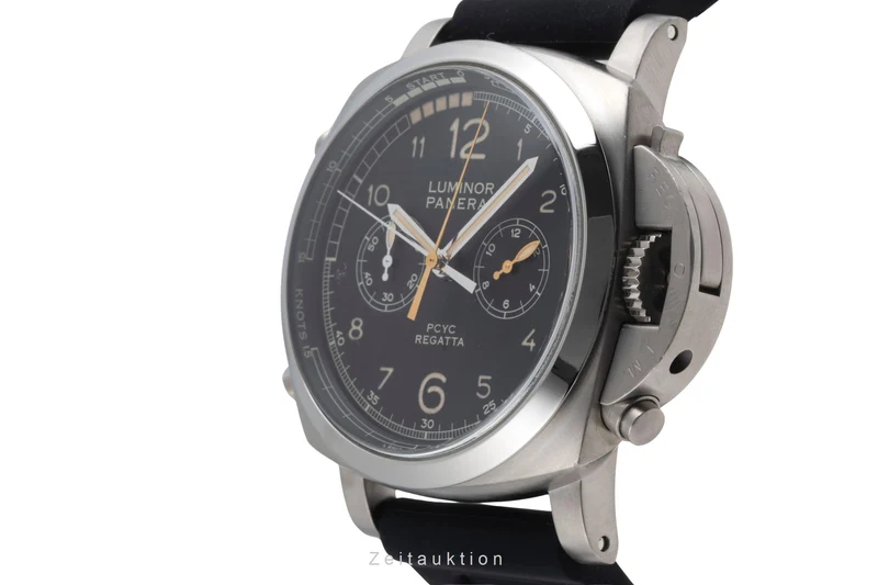 Panerai Luminor chronograph titanium automatic men's watch PAM00652 LP: 18900EUR [2600766]