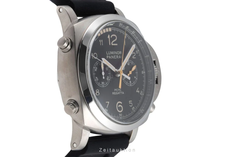 Panerai Luminor chronograph titanium automatic men's watch PAM00652 LP: 18900EUR [2600766]