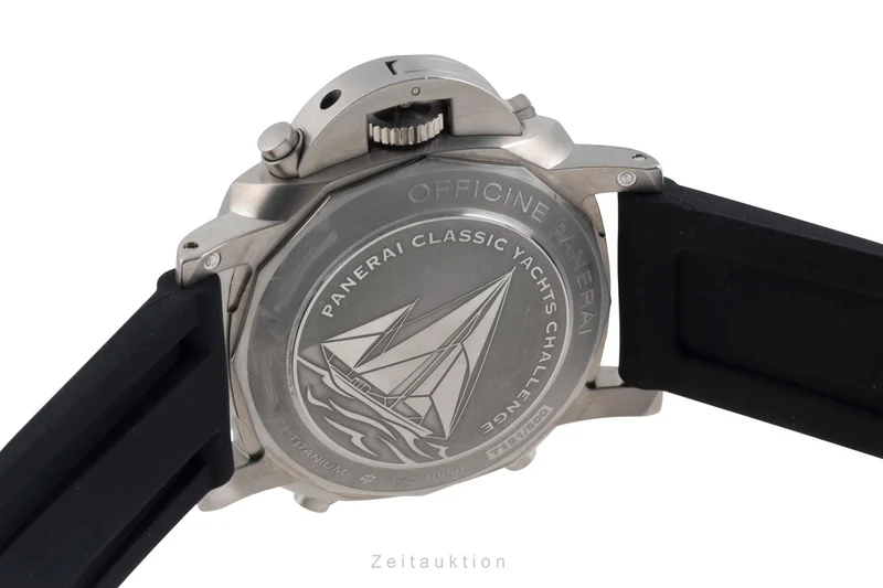 Panerai Luminor chronograph titanium automatic men's watch PAM00652 LP: 18900EUR [2600766]