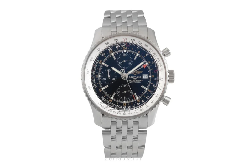 Breitling Navitimer World chronograph steel automatic men's watch A24322 [2600524]