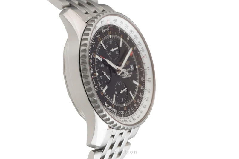 Breitling Navitimer World chronograph steel automatic men's watch A24322 [2600524]