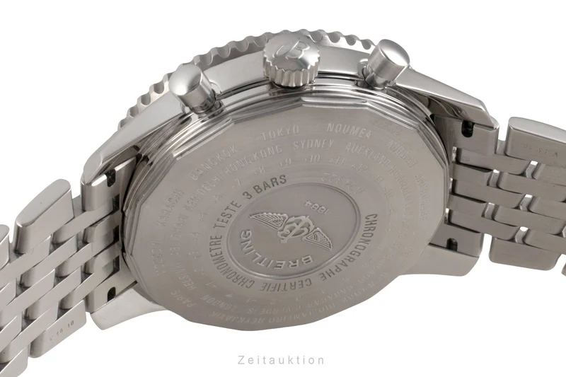 Breitling Navitimer World chronograph steel automatic men's watch A24322 [2600524]