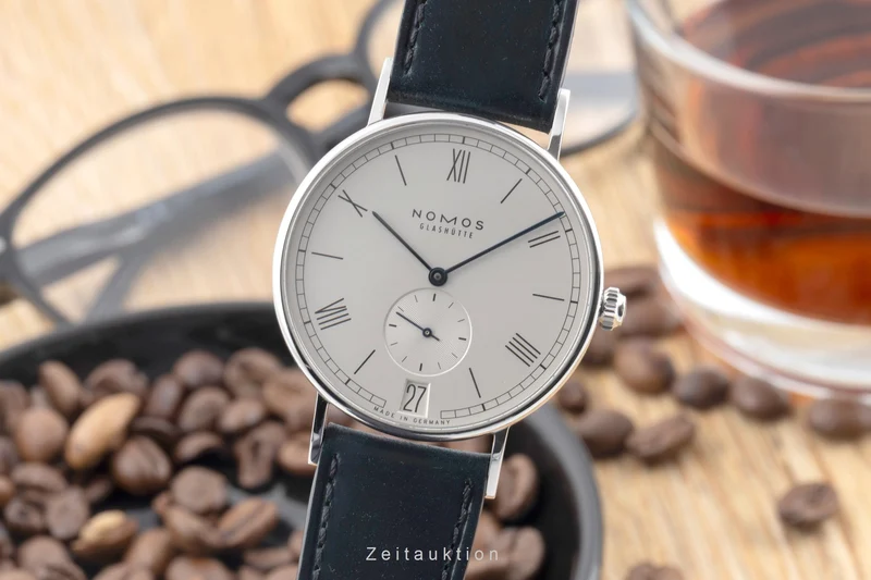 Nomos Ludwig steel manual winding men's watch 231 LP: 2400EUR [2600820]