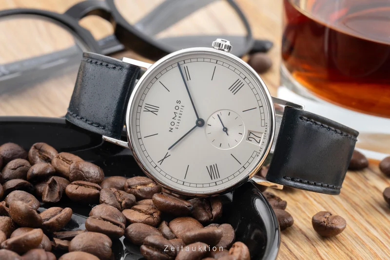Nomos Ludwig steel manual winding men's watch 231 LP: 2400EUR [2600820]