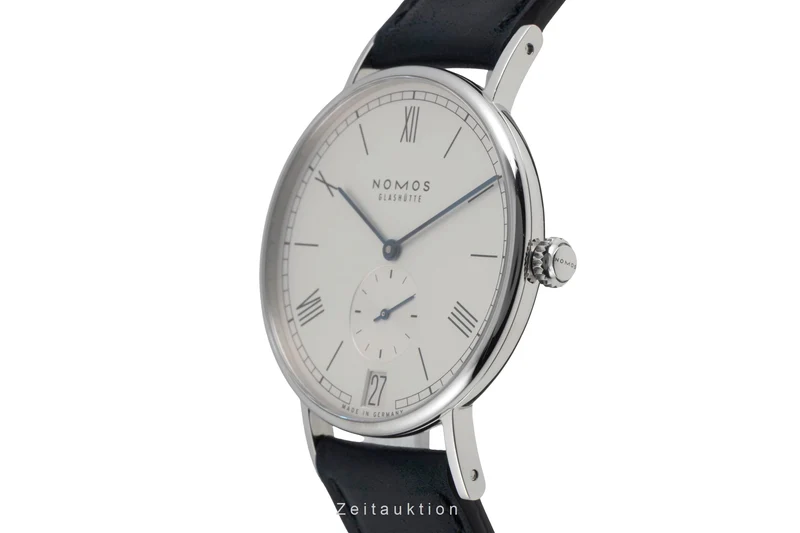 Nomos Ludwig steel manual winding men's watch 231 LP: 2400EUR [2600820]