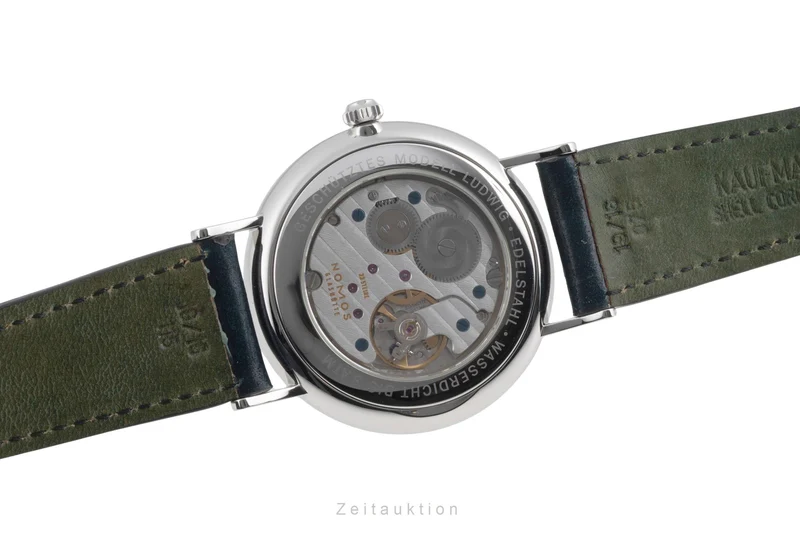 Nomos Ludwig steel manual winding men's watch 231 LP: 2400EUR [2600820]