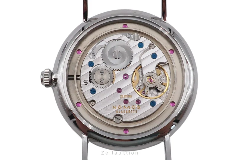 Nomos Ludwig steel manual winding men's watch 231 LP: 2400EUR [2600820]
