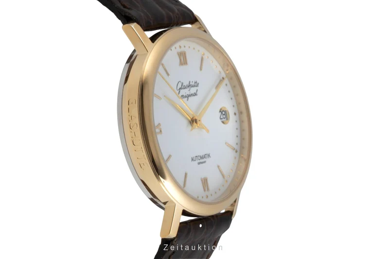 Glashütte Spezimat gilt-brass automatic men's watch 10-31-04-02-55 Limited [2600055]