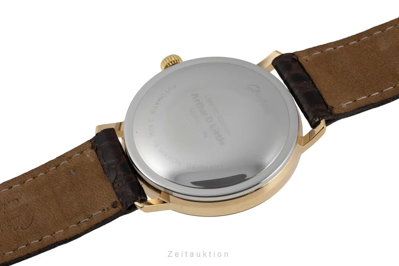 Glashütte Spezimat gilt-brass automatic men's watch 10-31-04-02-55 Limited [2600055]