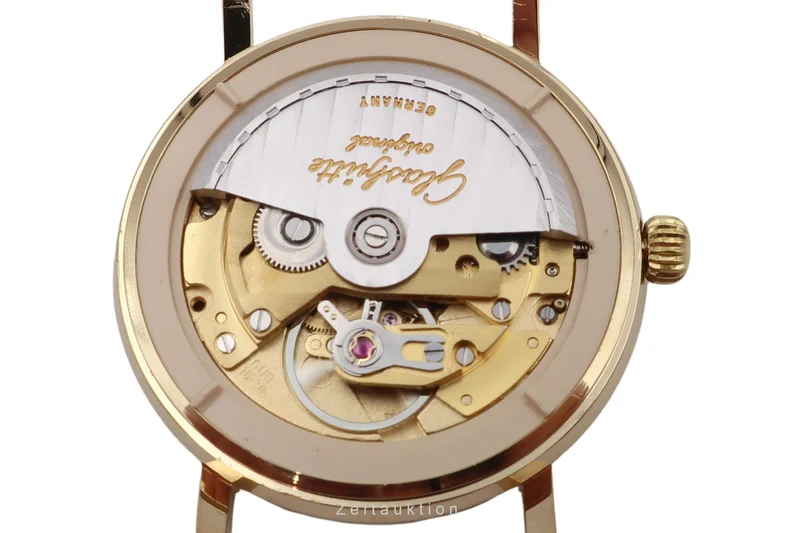Glashütte Spezimat gilt-brass automatic men's watch 10-31-04-02-55 Limited [2600055]