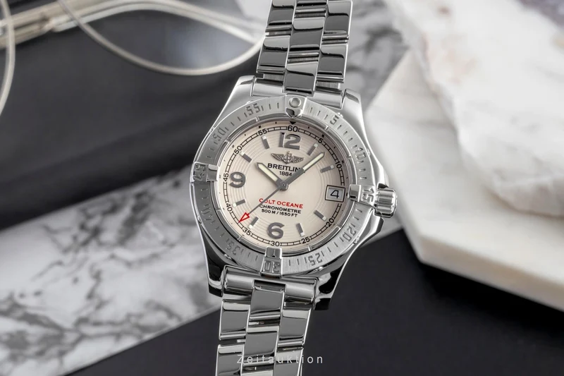 Breitling Colt Oceane steel quartz women's watch A77380 [2600347]