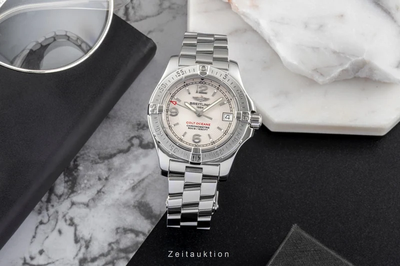 Breitling Colt Oceane steel quartz women's watch A77380 [2600347]