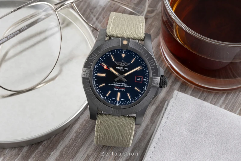 Breitling Avenger Blackbird 44 titanium automatic men's watch V1731110/BD74 [2600201]