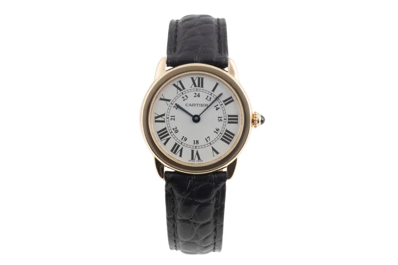 Cartier Ronde Solo 18 ct gold quartz women's watch W6700355 [2600907]