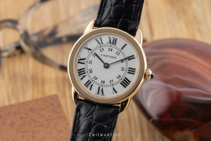 Cartier Ronde Solo 18 ct gold quartz women's watch W6700355 [2600907]