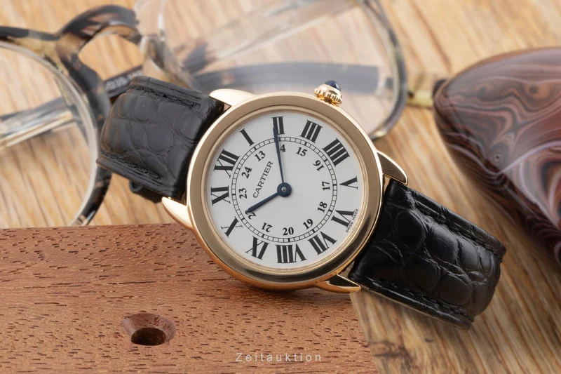 Cartier Ronde Solo 18 ct gold quartz women's watch W6700355 [2600907]