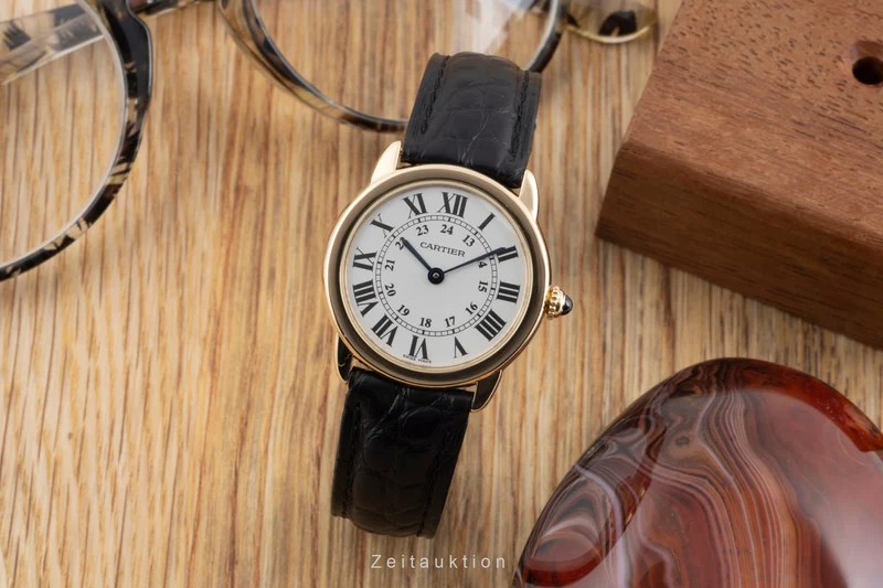 Cartier Ronde Solo 18 ct gold quartz women's watch W6700355 [2600907]