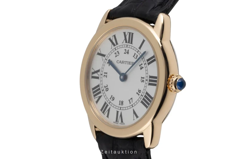 Cartier Ronde Solo 18 ct gold quartz women's watch W6700355 [2600907]