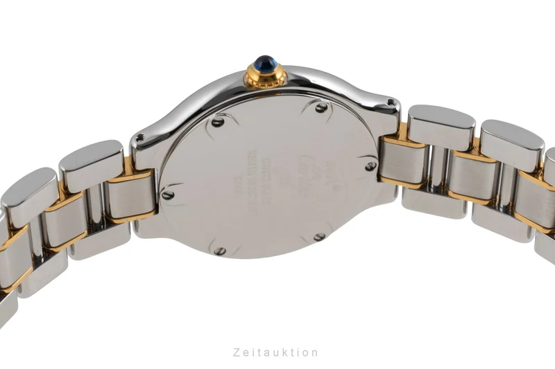 Cartier Ligne 21 gilt / steel quartz women's watch W10073R6 [2600818]