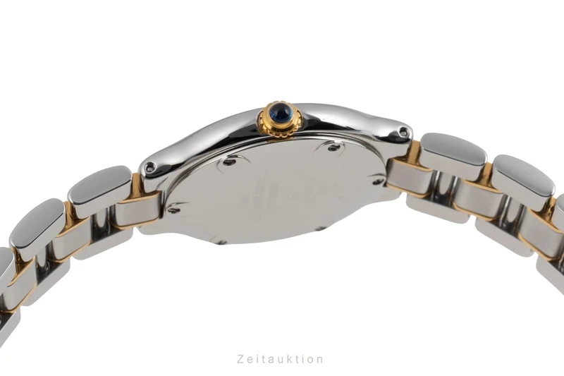 Cartier Ligne 21 gilt / steel quartz women's watch W10073R6 [2600818]