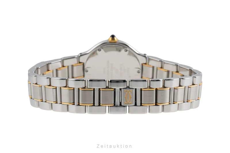 Cartier Ligne 21 gilt / steel quartz women's watch W10073R6 [2600818]