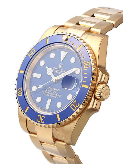 Rolex Submariner Date 116618 LB Gelbgold