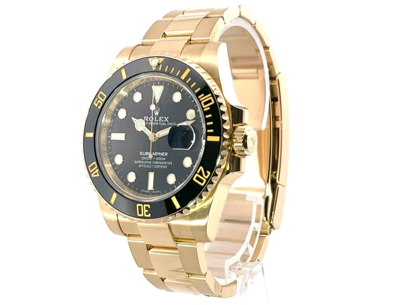 Rolex Submariner Date 116618 LN Gelbgold