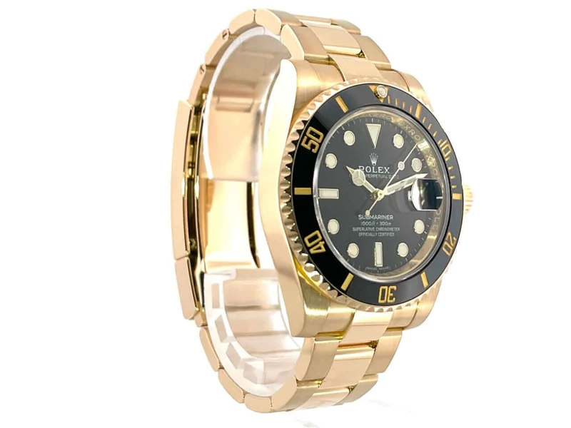 Rolex Submariner Date 116618 LN Gelbgold