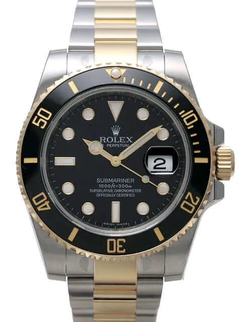 Rolex Submariner Date 116613 LN Stahl - Gold