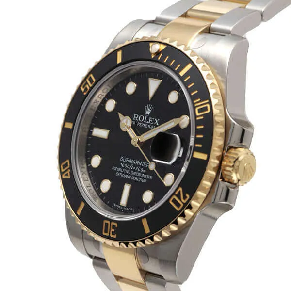 Rolex Submariner Date 116613 LN Stahl - Gold